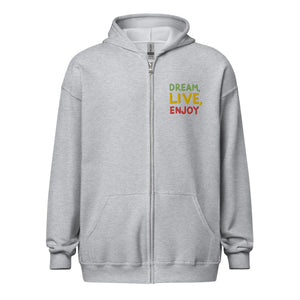 Embroidered Heavy Blend Zip Hoodie | Gildan