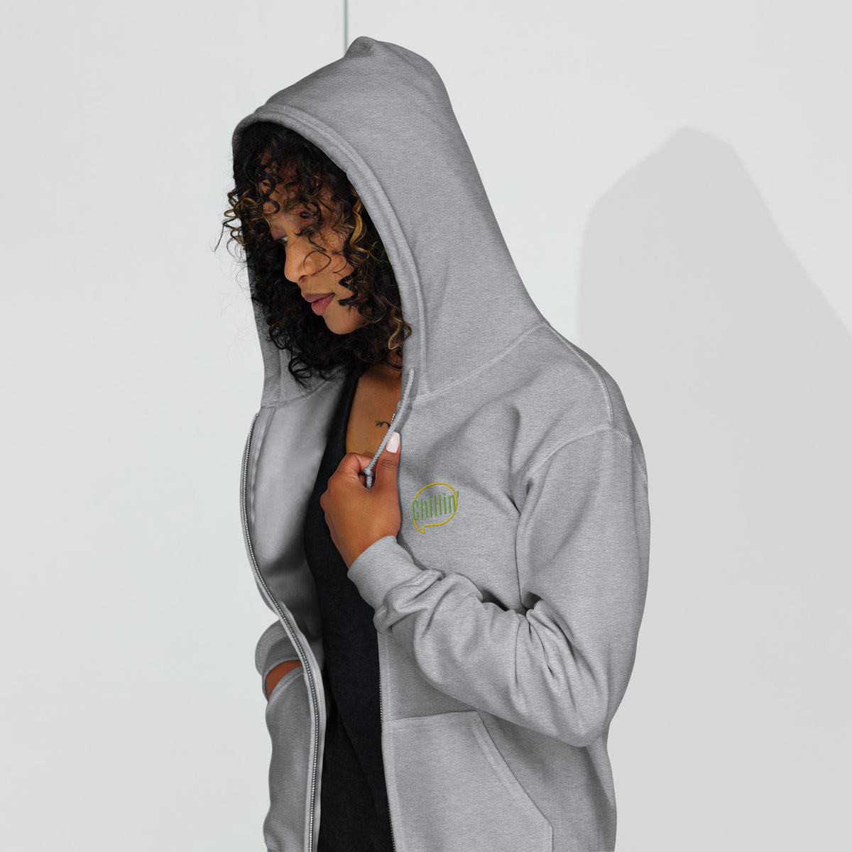 Embroidered Heavy Blend Zip Hoodie | Gildan