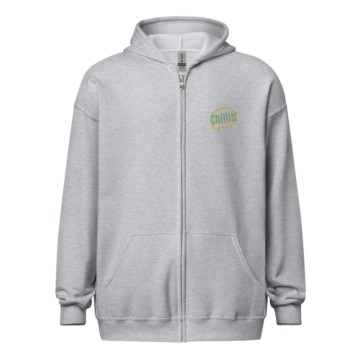 Embroidered Heavy Blend Zip Hoodie | Gildan