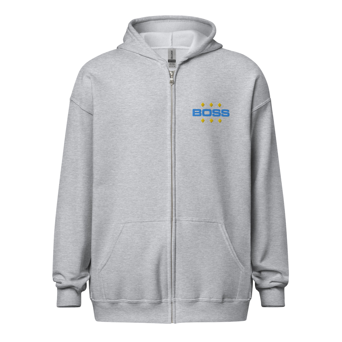 Embroidered Heavy Blend Zip Hoodie | Gildan