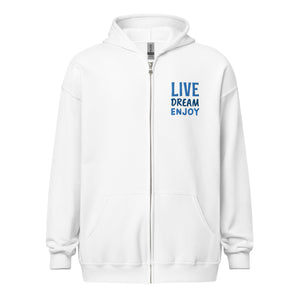 Embroidered Heavy Blend Zip Hoodie | Gildan