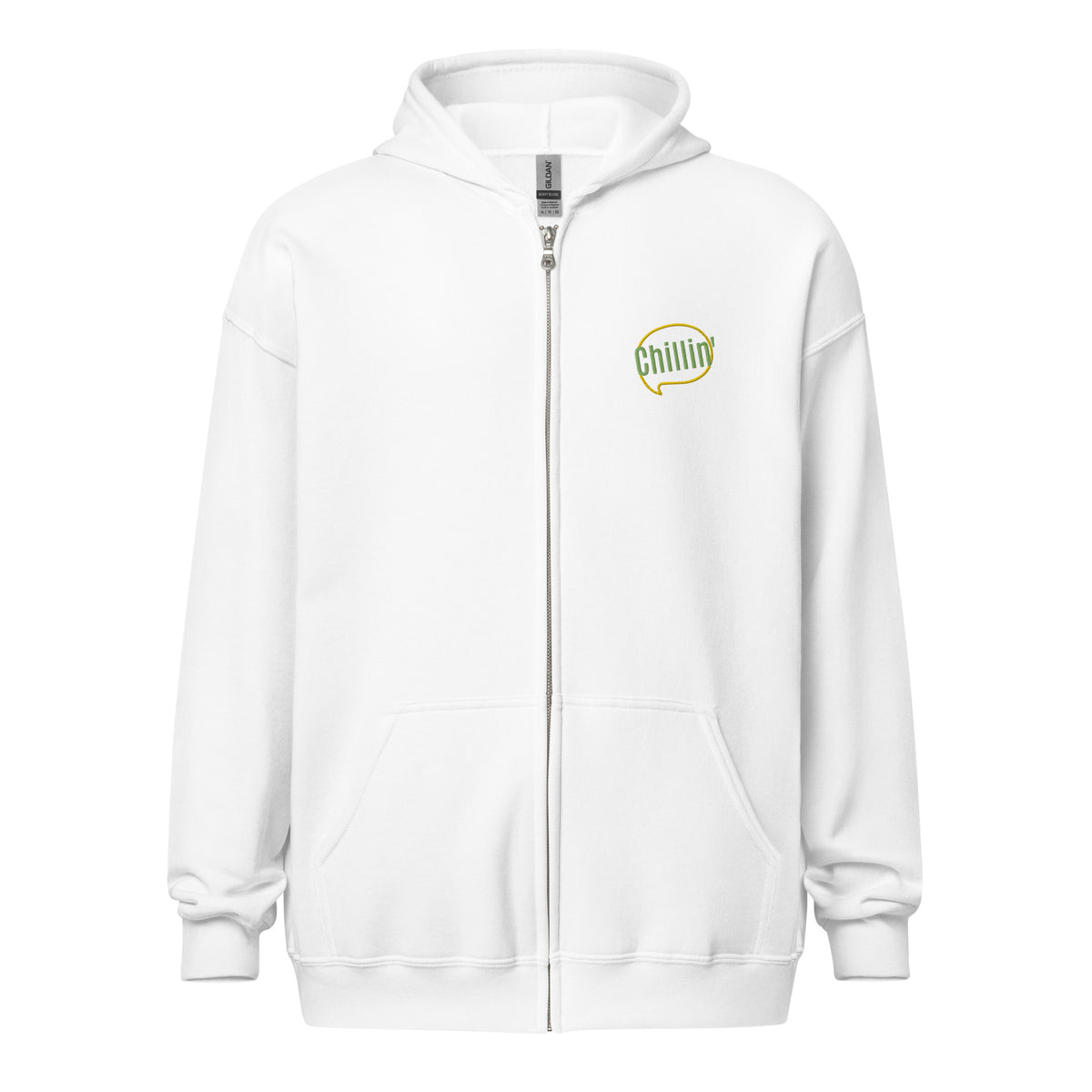Embroidered Heavy Blend Zip Hoodie | Gildan