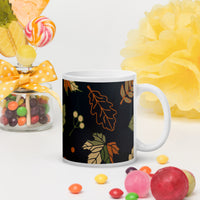 White glossy mug