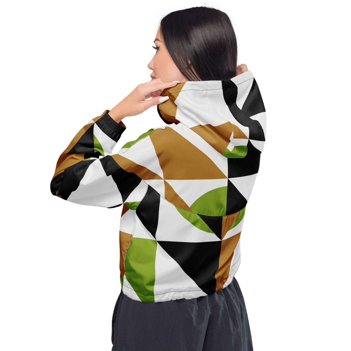 Women’s cropped windbreaker