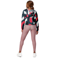 Women’s cropped windbreaker