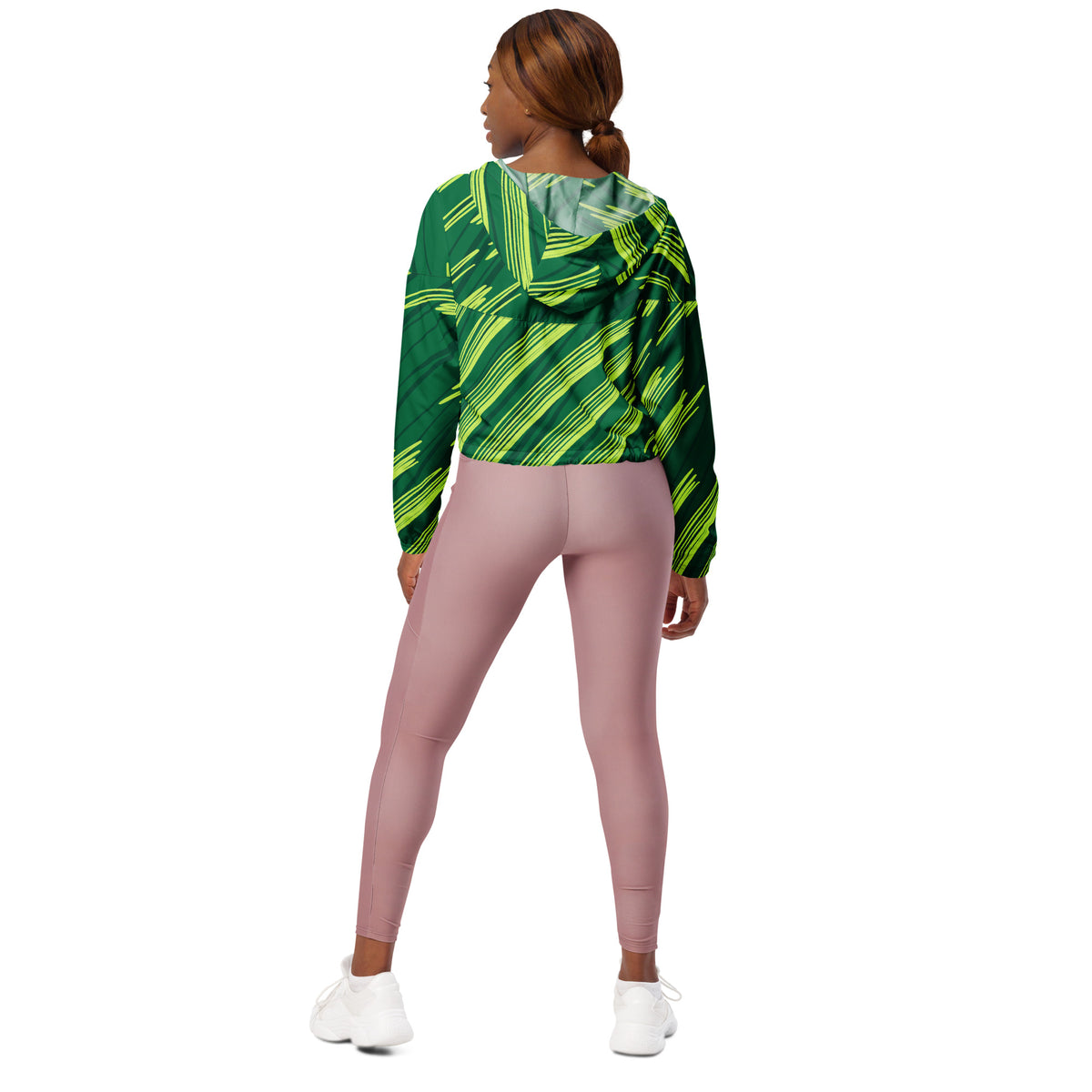 Women’s cropped windbreaker
