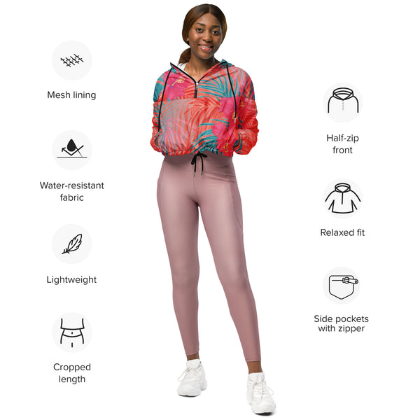 Women’s cropped windbreaker