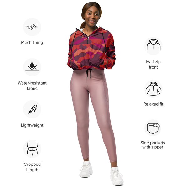 Women’s cropped windbreaker