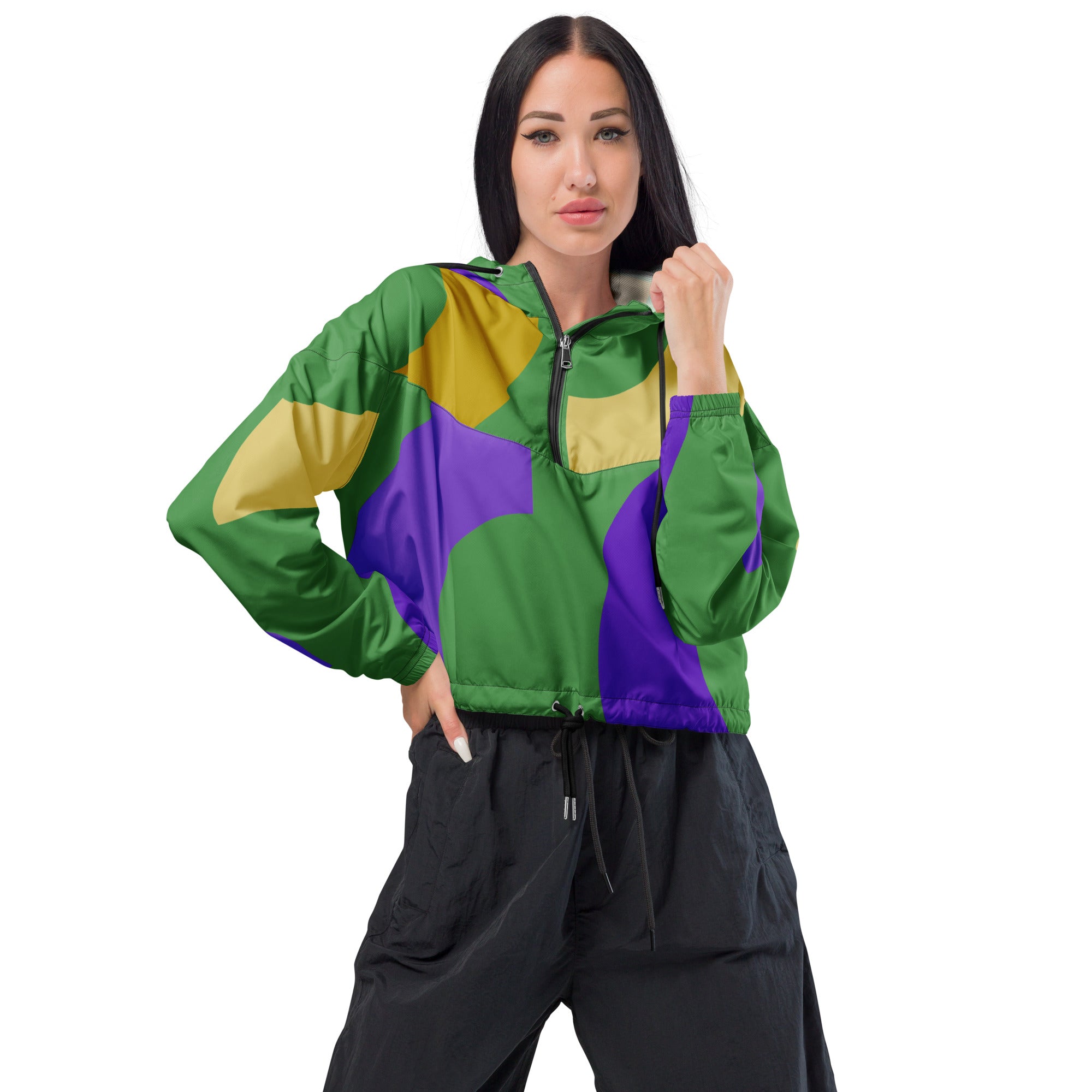 Women’s cropped windbreaker