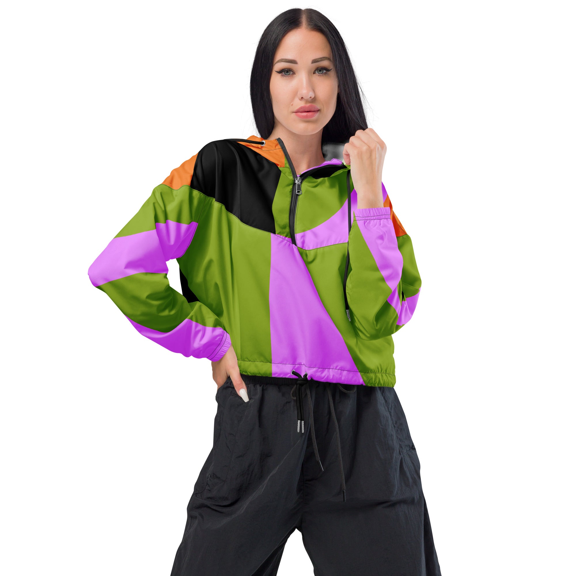 Women’s cropped windbreaker