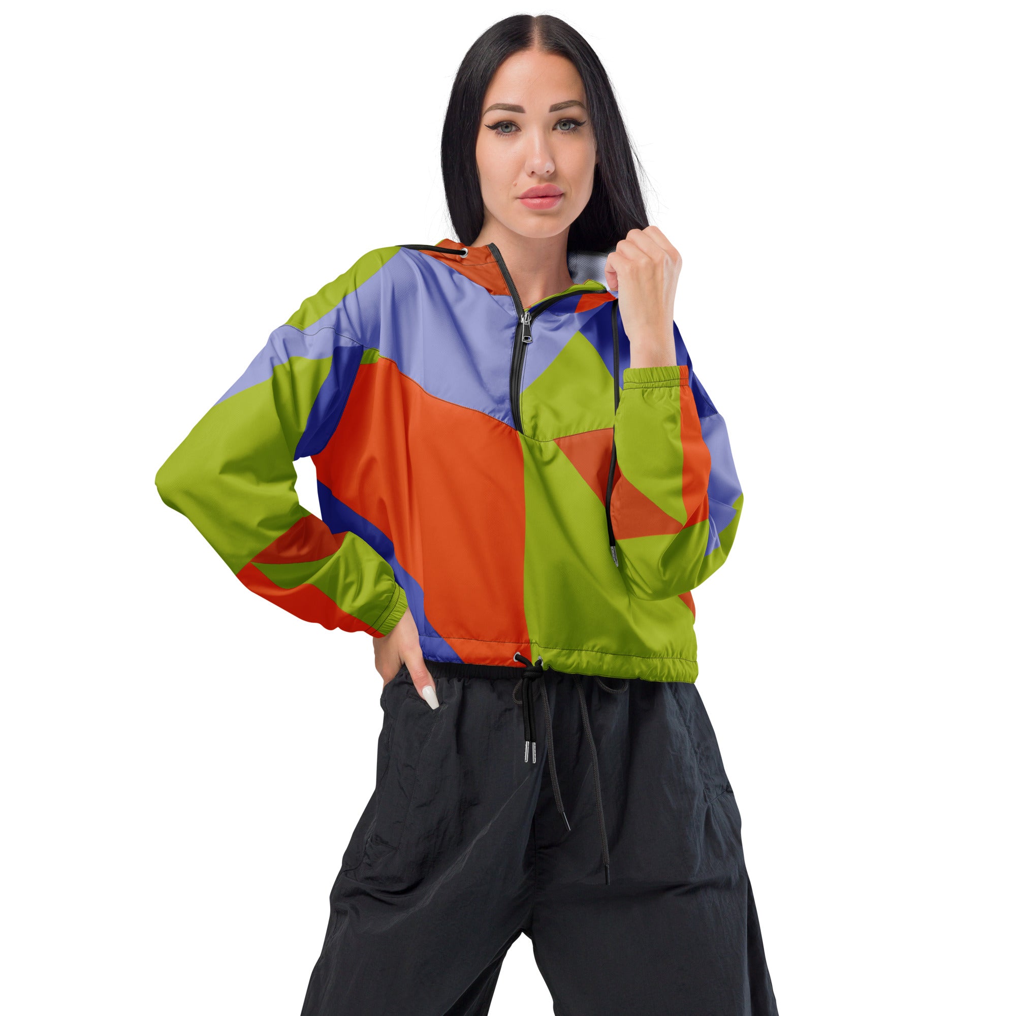 Women’s cropped windbreaker