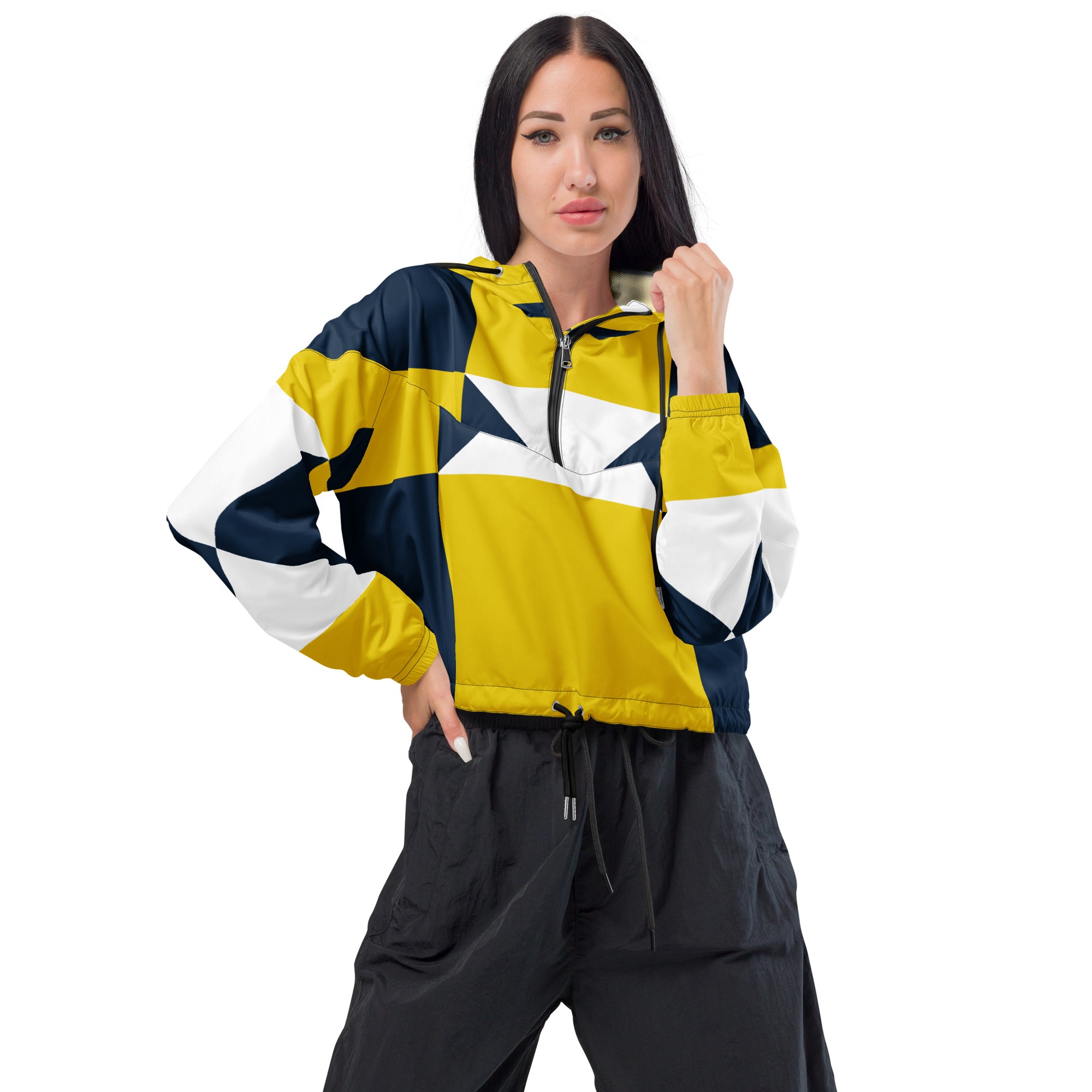 Women’s cropped windbreaker