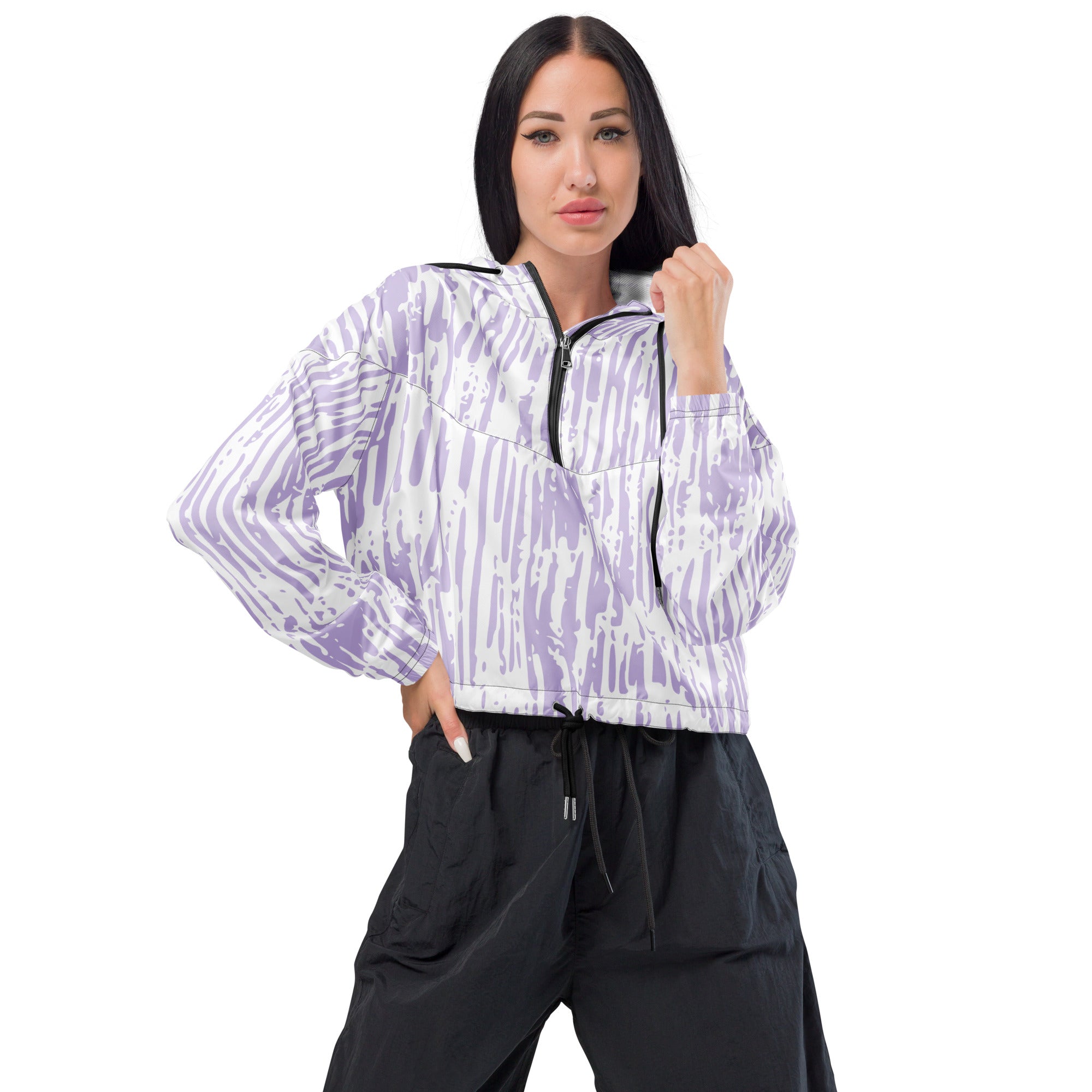 Women’s cropped windbreaker