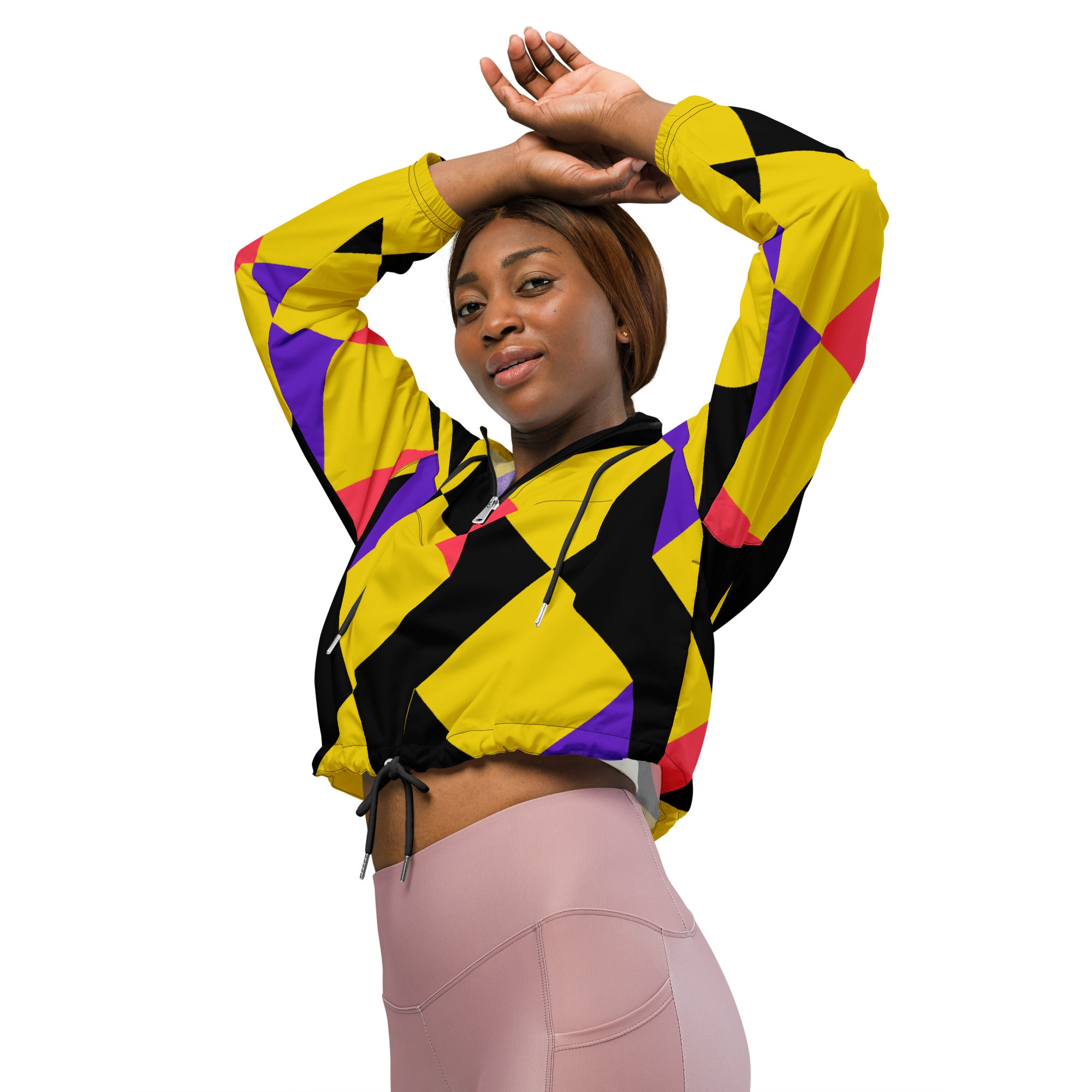 Women’s cropped windbreaker