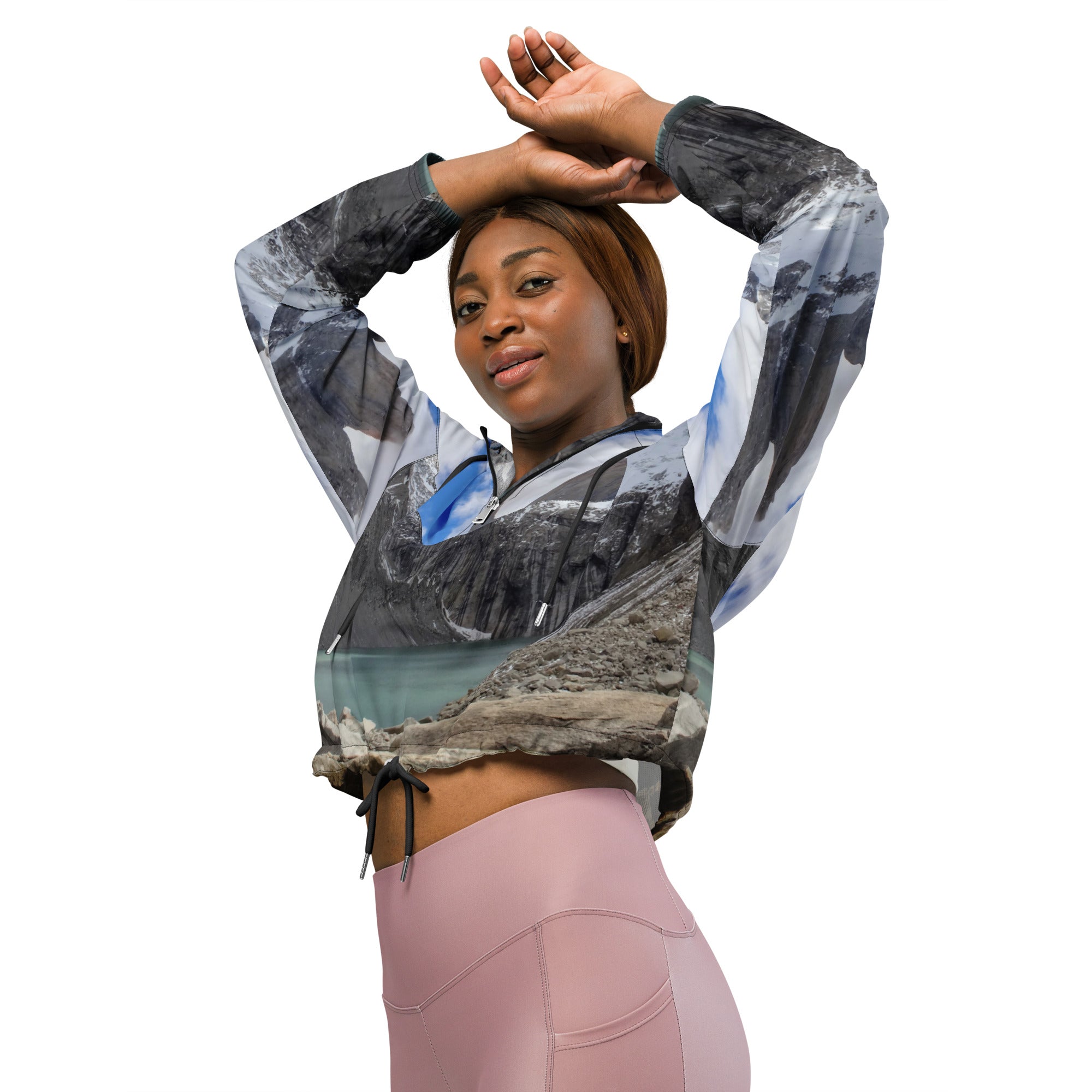 Women’s cropped windbreaker