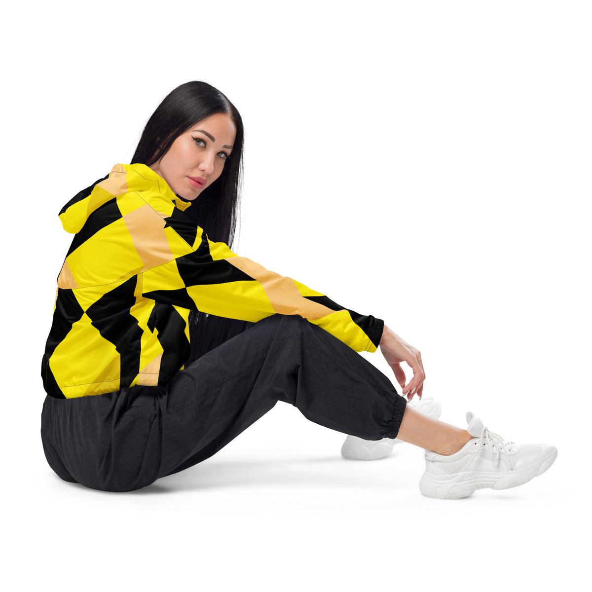Women’s cropped windbreaker