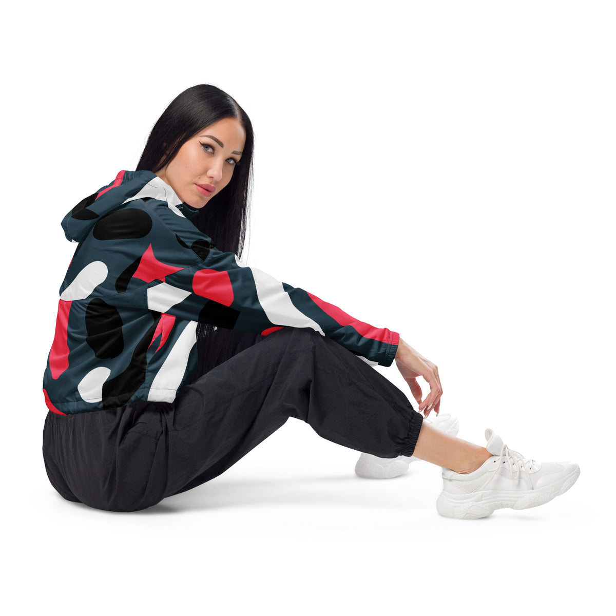 Women’s cropped windbreaker
