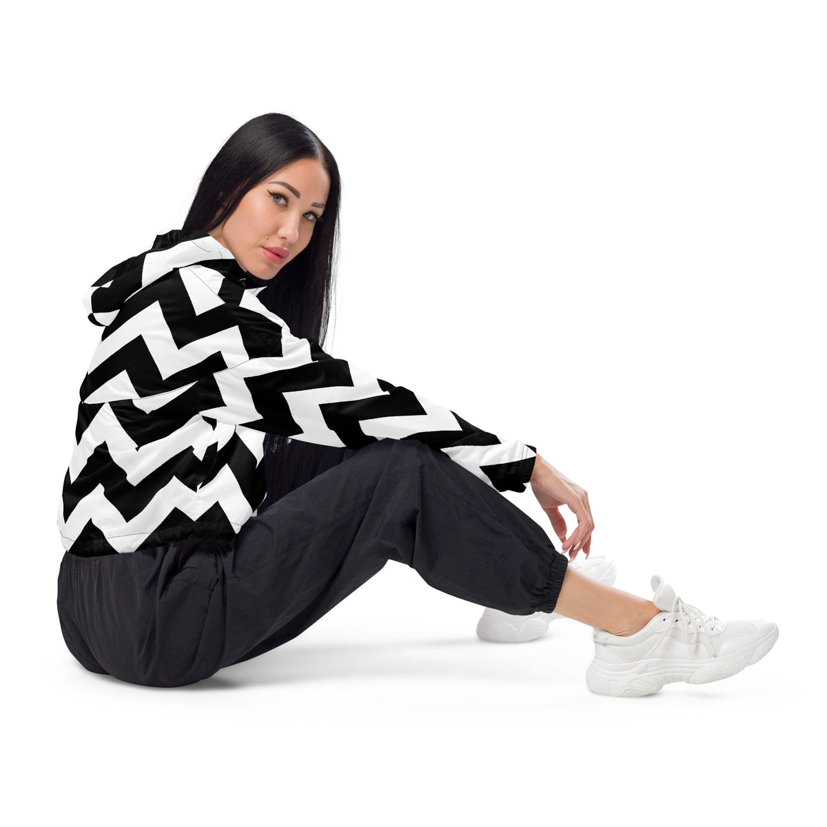 Women’s cropped windbreaker