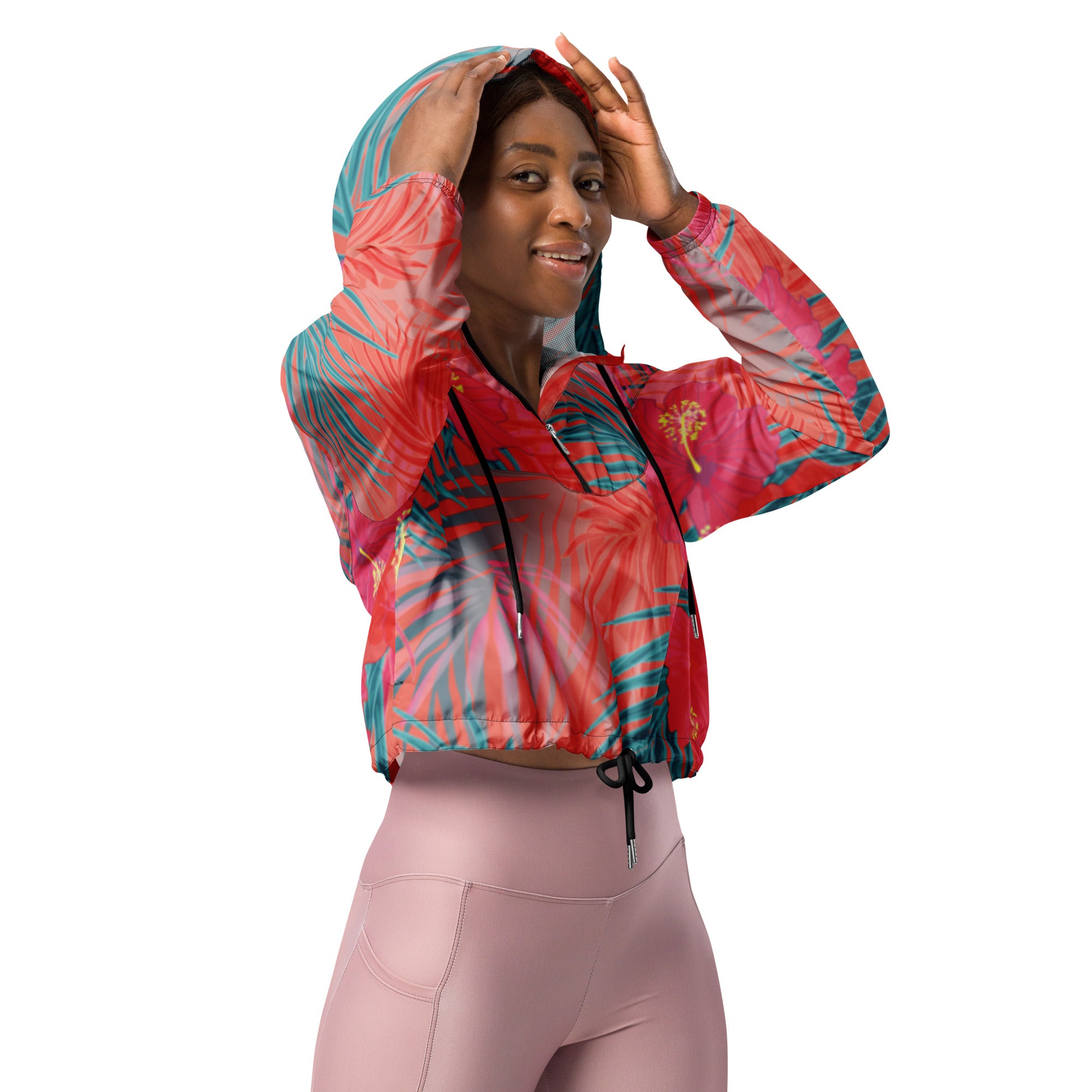 Women’s cropped windbreaker