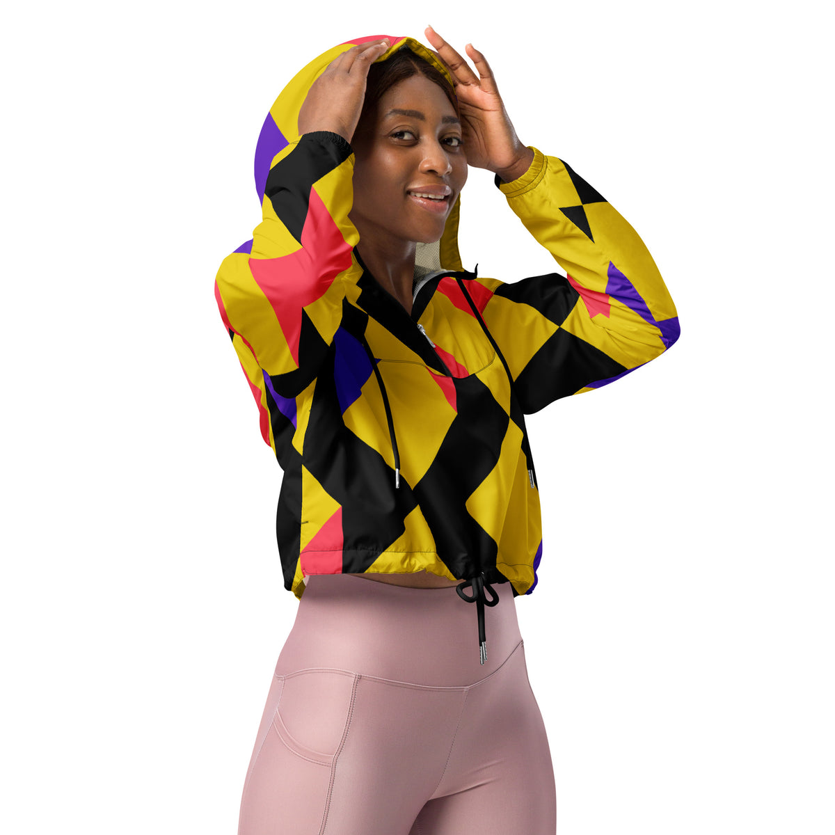 Women’s cropped windbreaker