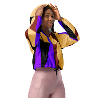 Women’s cropped windbreaker
