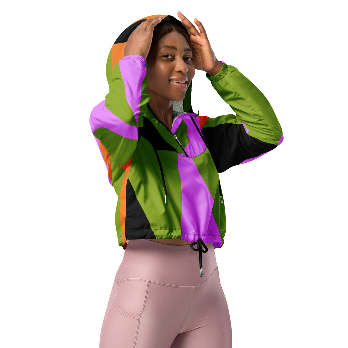 Women’s cropped windbreaker