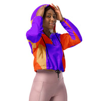Women’s cropped windbreaker
