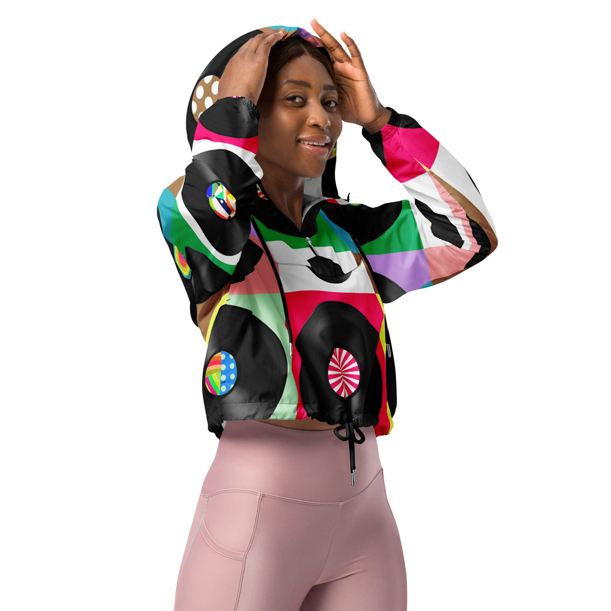 Women’s cropped windbreaker