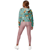 Women’s cropped windbreaker