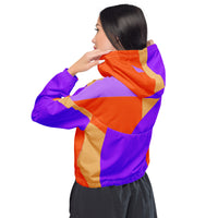 Women’s cropped windbreaker