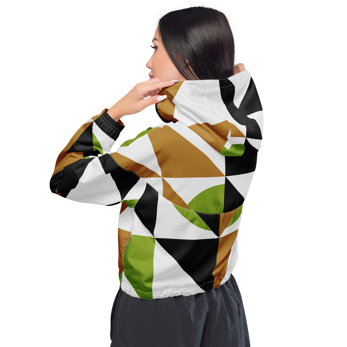 Women’s cropped windbreaker