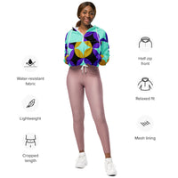 Women’s cropped windbreaker