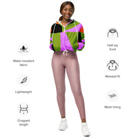 Women’s cropped windbreaker