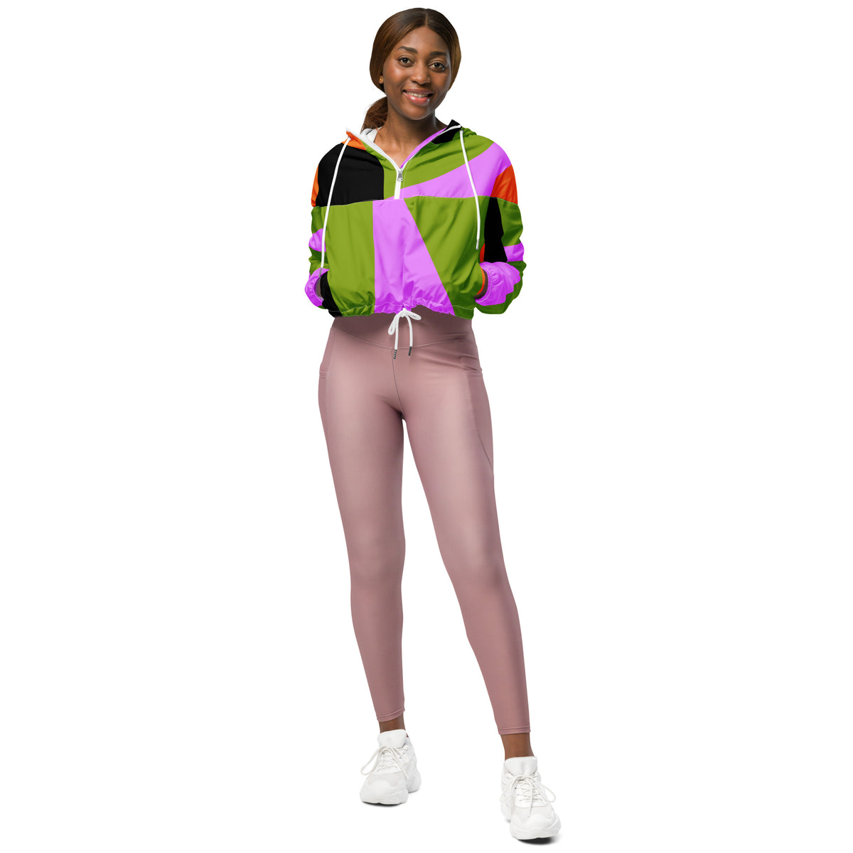 Women’s cropped windbreaker