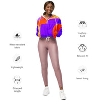 Women’s cropped windbreaker