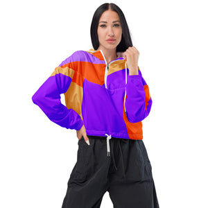 Women’s cropped windbreaker