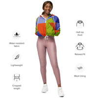 Women’s cropped windbreaker