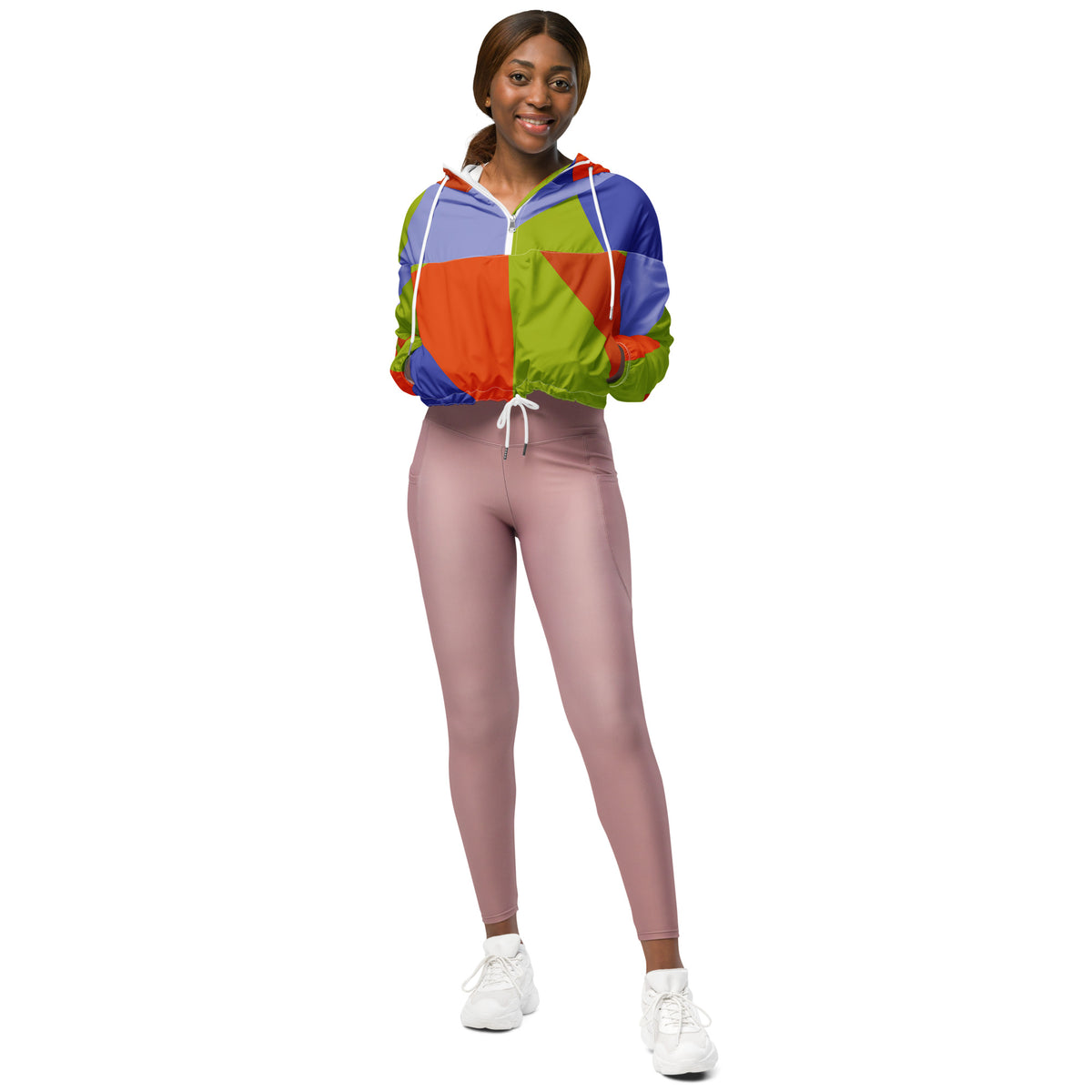 Women’s cropped windbreaker
