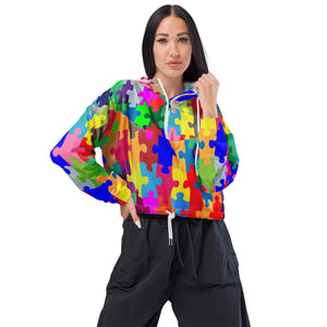 Women’s cropped windbreaker