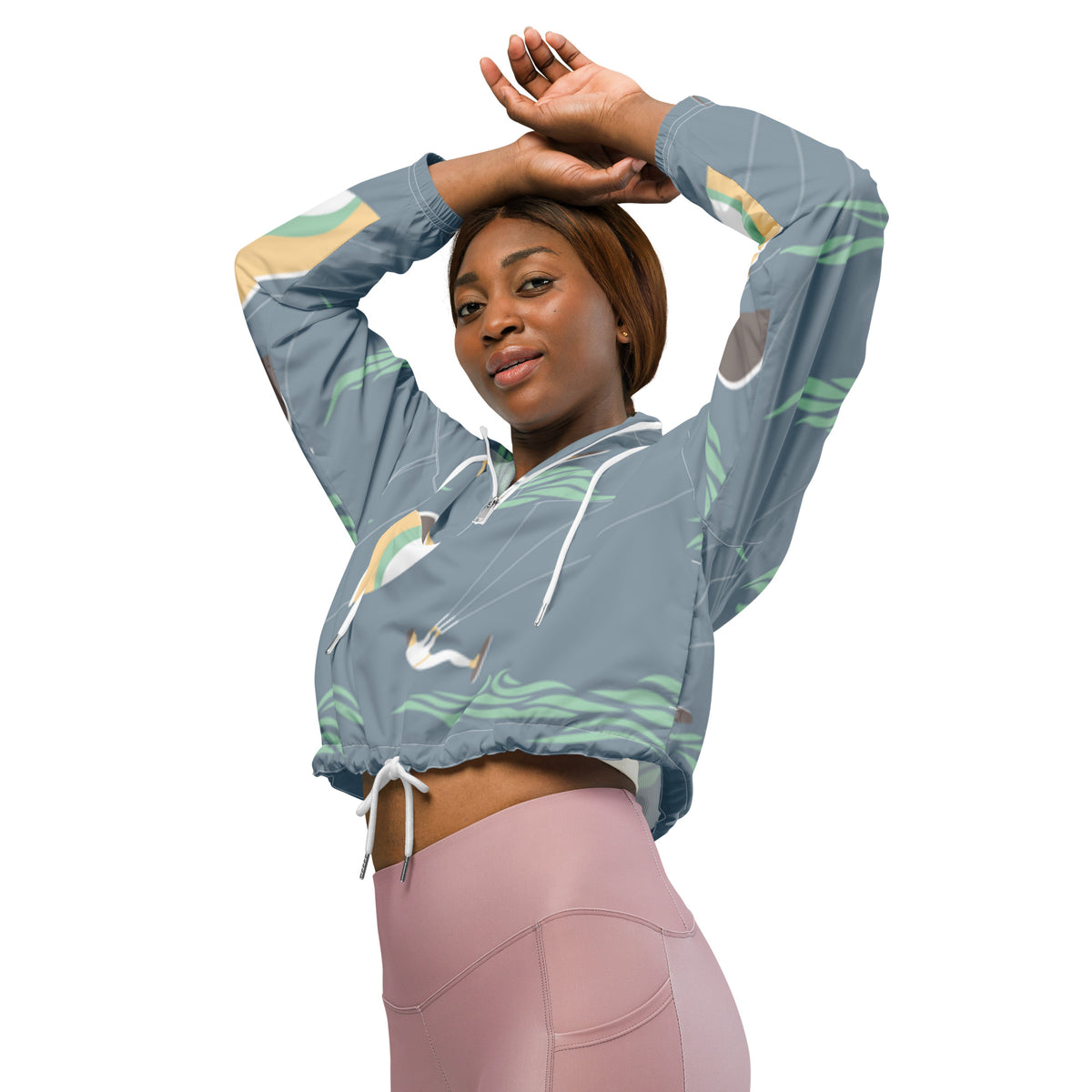 Women’s cropped windbreaker