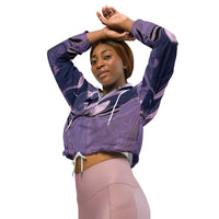 Women’s cropped windbreaker