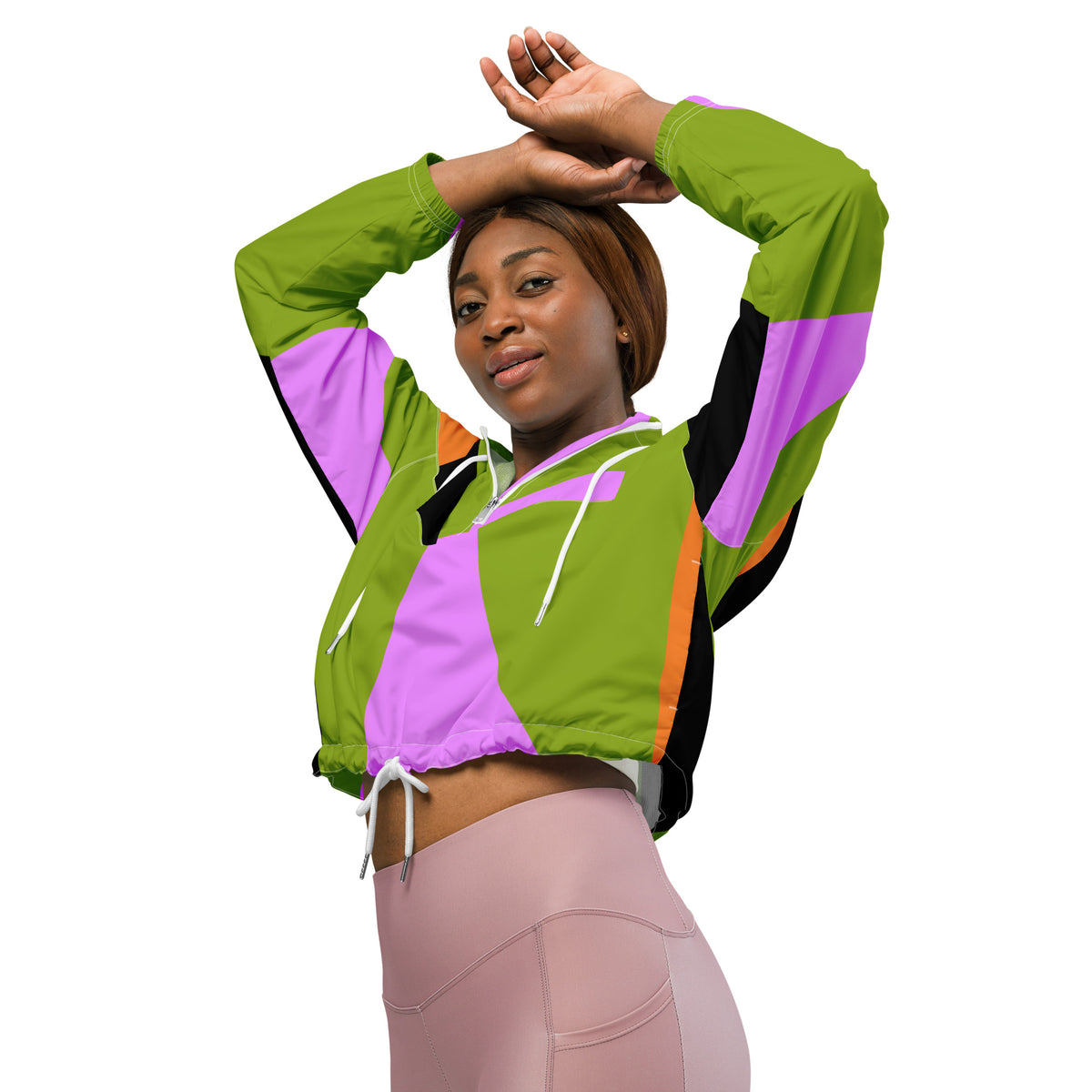 Women’s cropped windbreaker