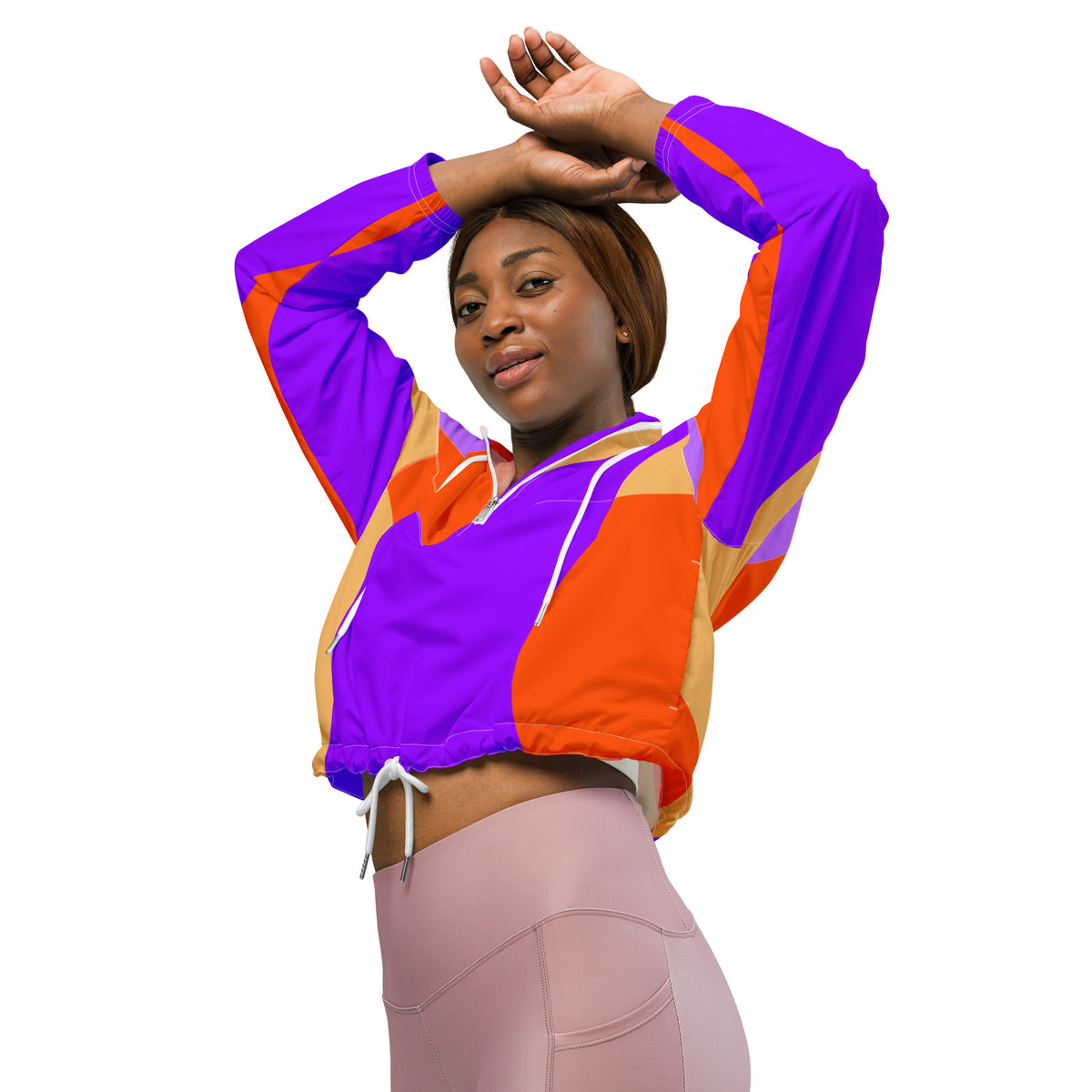 Women’s cropped windbreaker