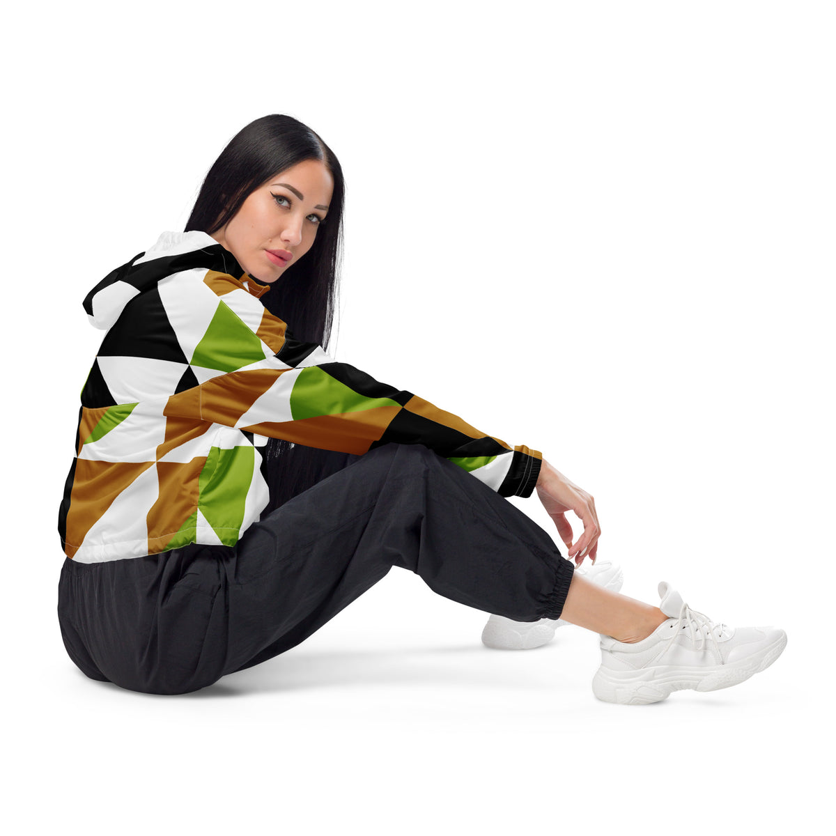 Women’s cropped windbreaker