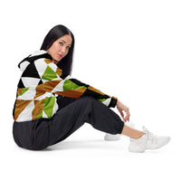 Women’s cropped windbreaker
