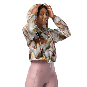 Women’s cropped windbreaker