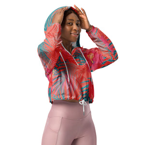 Women’s cropped windbreaker