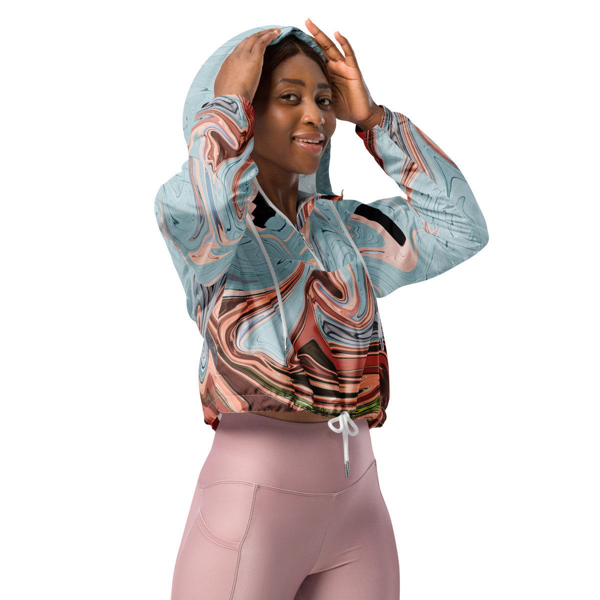 Women’s cropped windbreaker