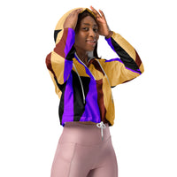 Women’s cropped windbreaker