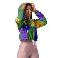 Women’s cropped windbreaker
